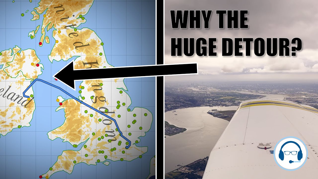Why did I fly 60 miles in the WRONG DIRECTION?