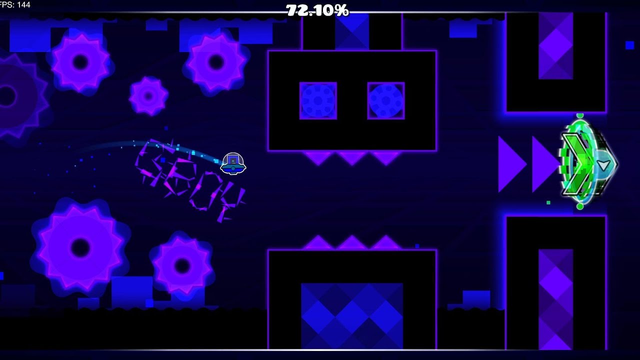SuperSonic 100% Geometry Dash with epic reaction