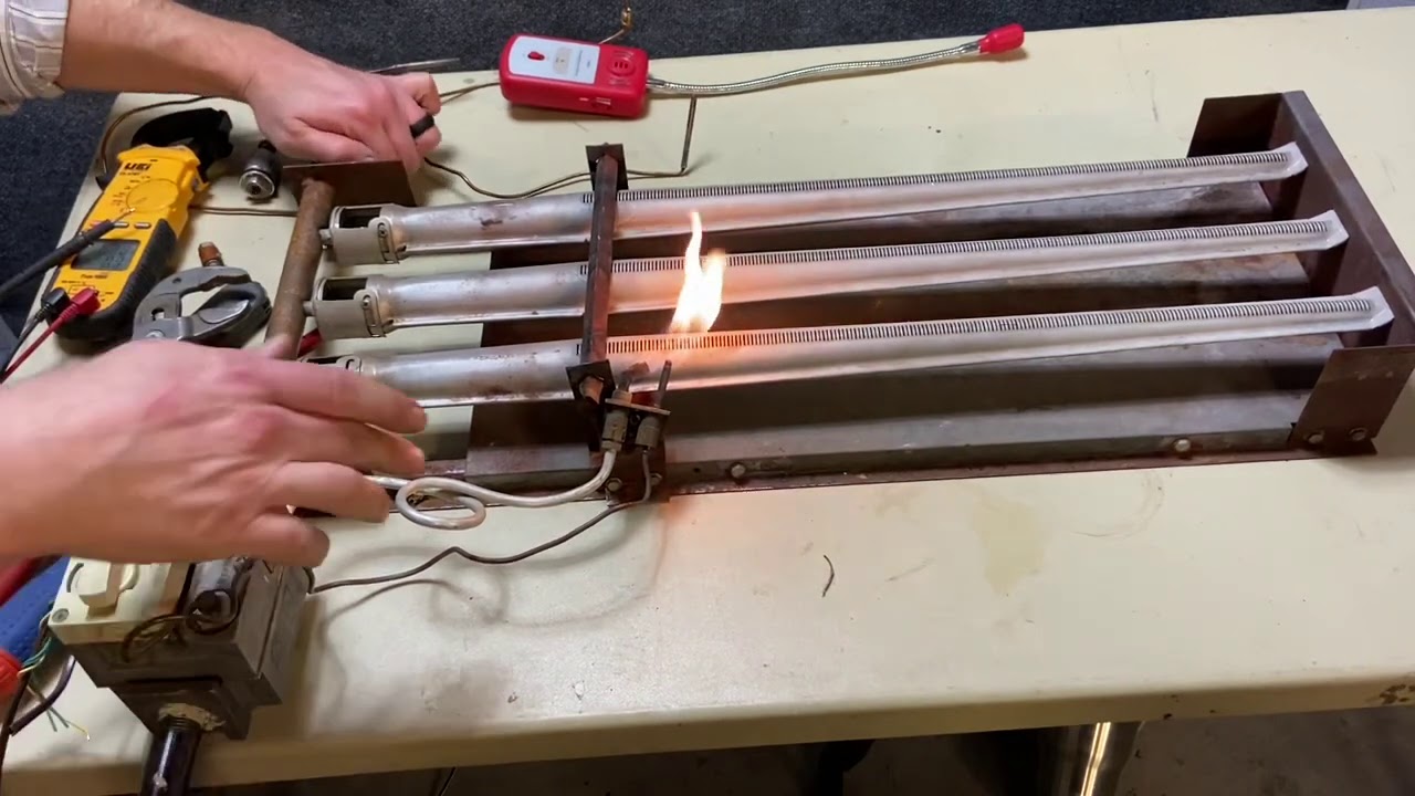 Standing pilots, combination gas valves, Thermocouples.