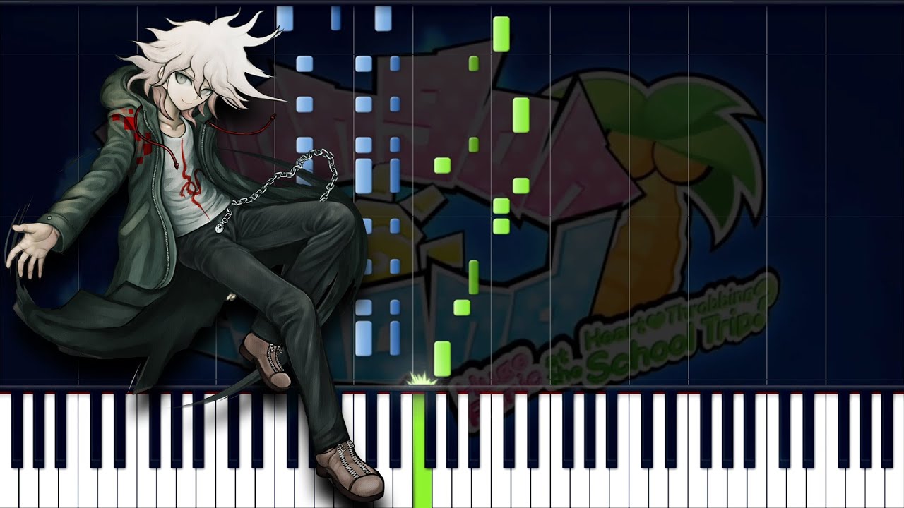 Danganronpa 2: Goodbye Despair - Welcome to DANGAN Island (Piano Synthesia Tutorial)