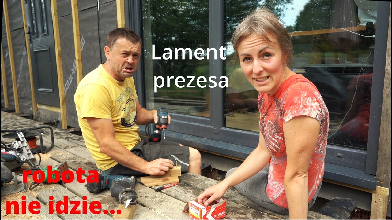 Obijanie domku lecimy z koksem ? chyba nie tak szybko...  | i cała robota na marne :( ale to...