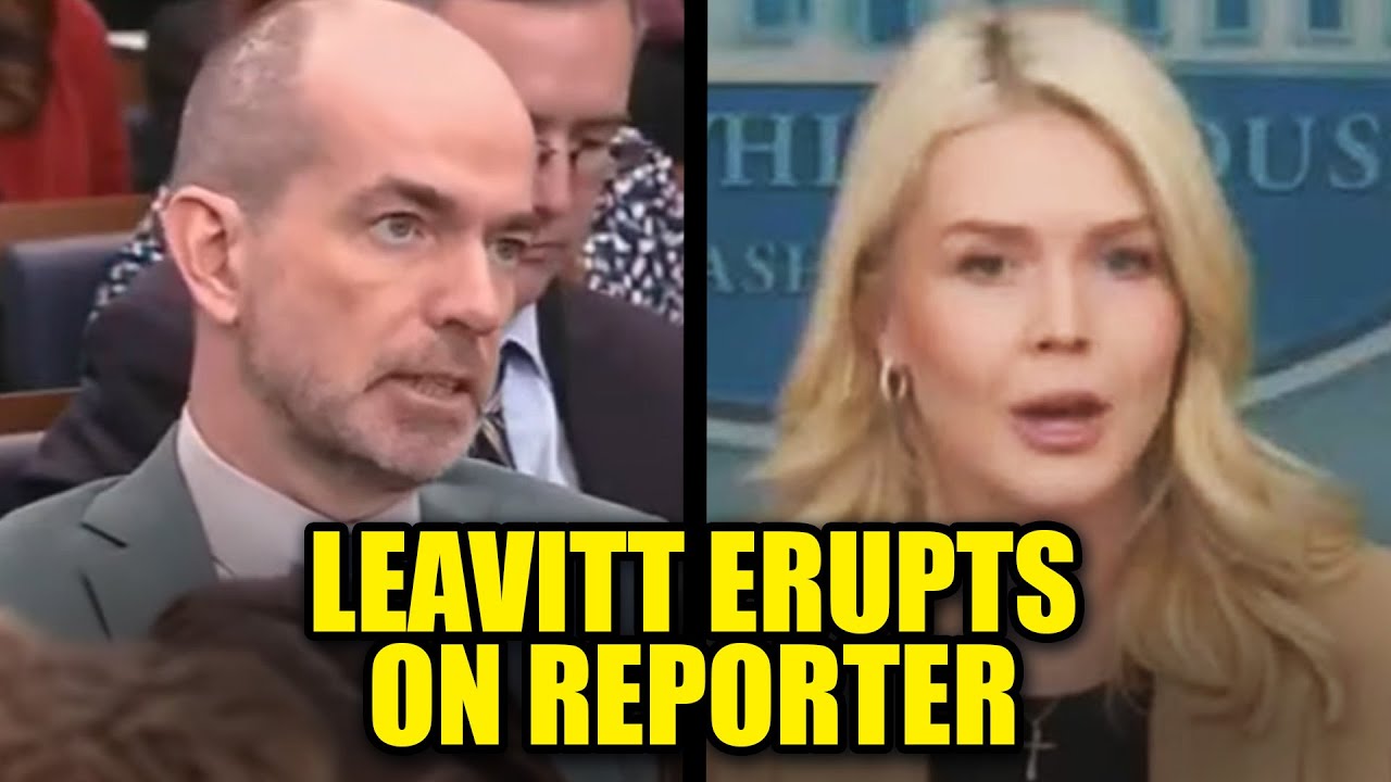 WATCH: Karoline Leavitt Goes FULL KAREN on Reporter For Questioning ICE Violence