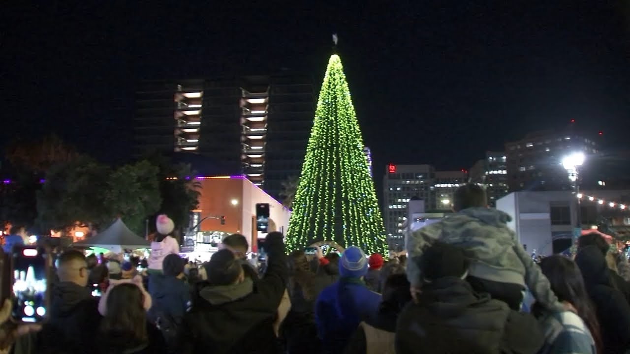 Holiday spirit lights up for thousands with opening night of Christmas in the Park in San Jose