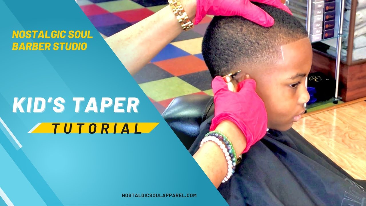 💈 Kid's Bald Taper Haircut Tutorial✂️