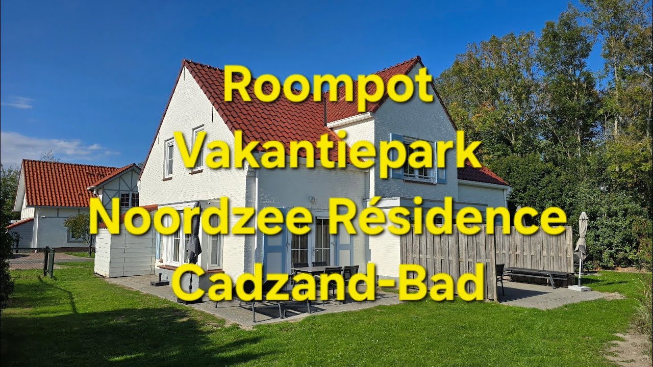Fietsen over Roompot Noordzee Résidence Cadzand-Bad 4K