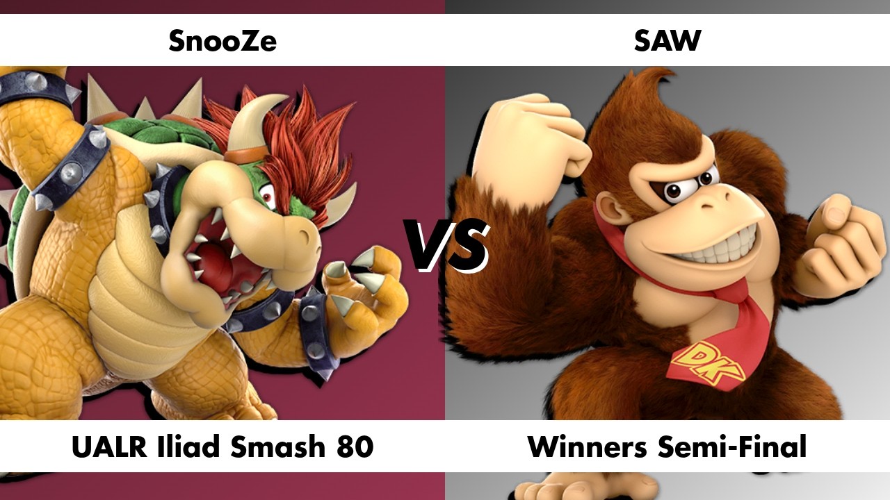 UALR Iliad Smash 80 | Winners Semi-Final | SnooZe vs SAW