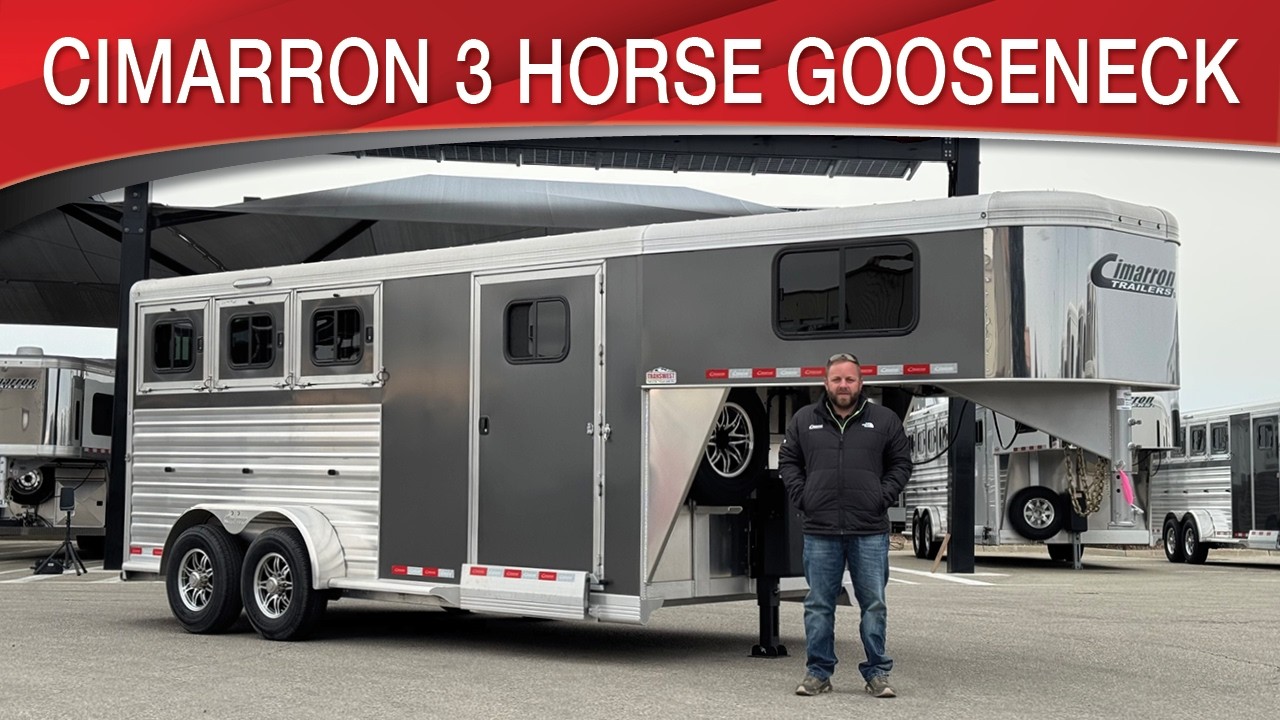 Cimarron Norstar 3 Horse Gooseneck With RTG Package