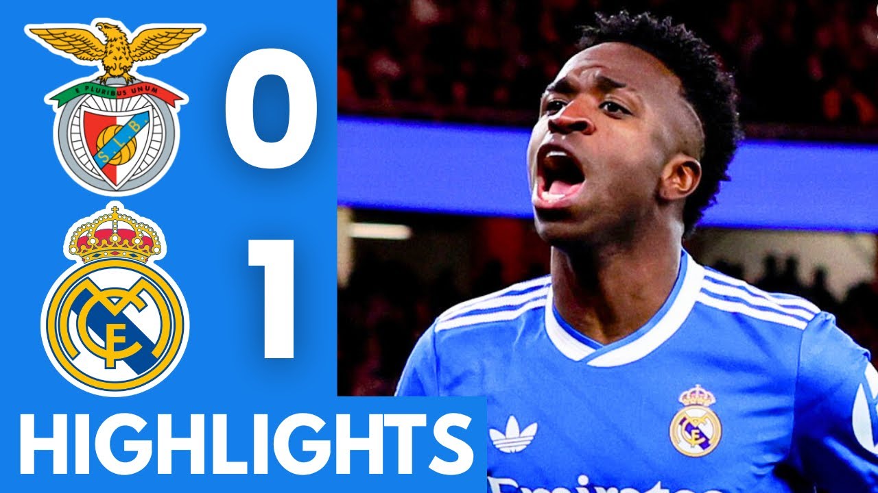 Benfica vs Real Madrid (0-1) Highlights | UEFA Champions League 2025/26