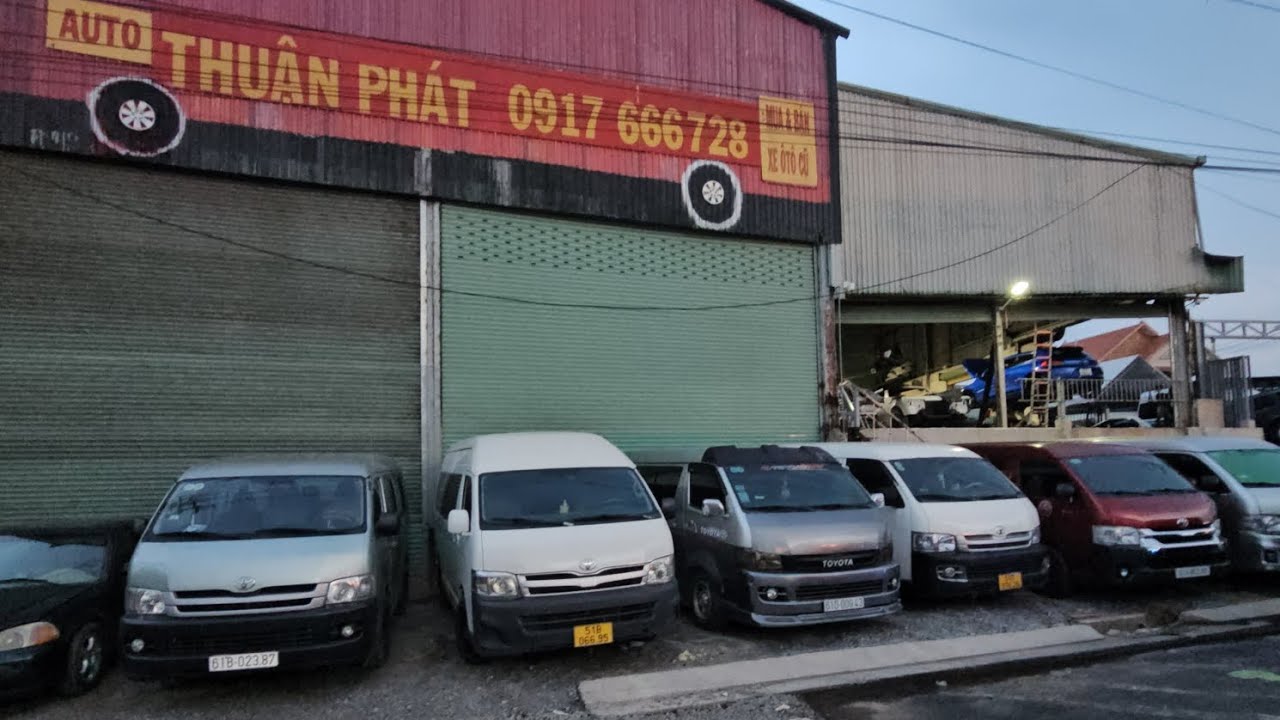 Hiace ngập tràn hạnh phúc tại autothuanphat lh0917666728 bảo hành lâu bao spa theo nhu cầu 