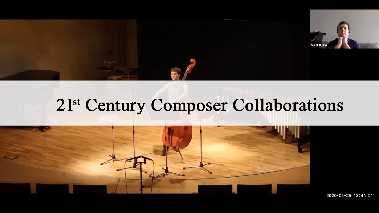 SSA Workshop Series: Matt Kline - 21st Century Composer Collaborations