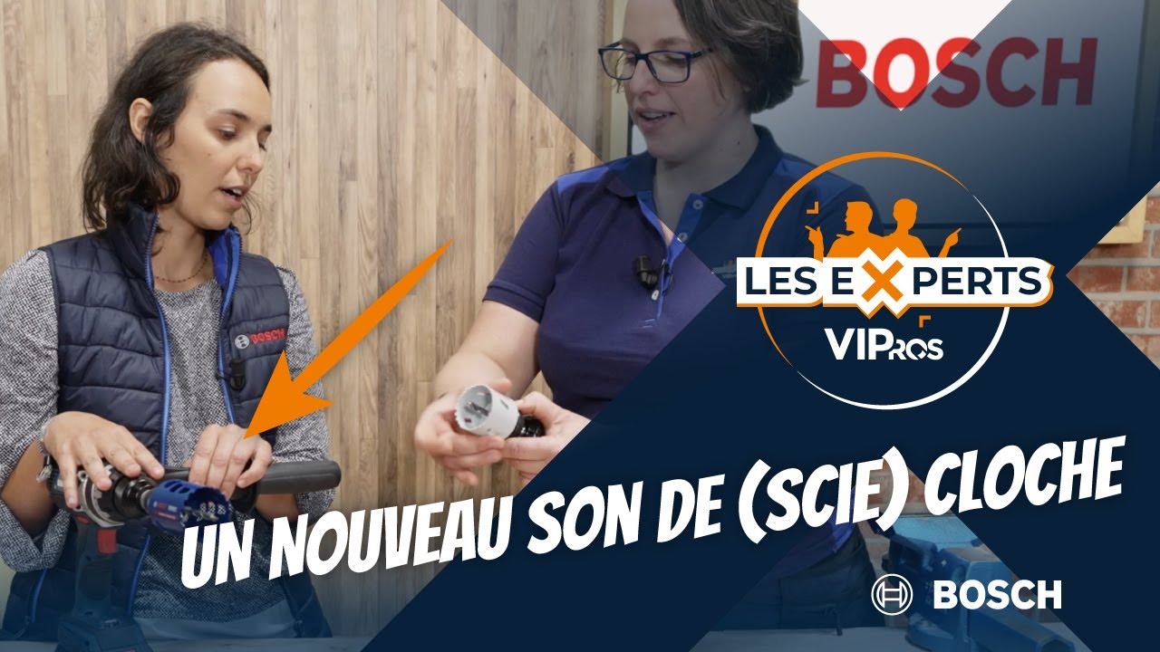 On découvre la scie trépan EXPERT de Bosch Professional ! - Les Experts VIPros