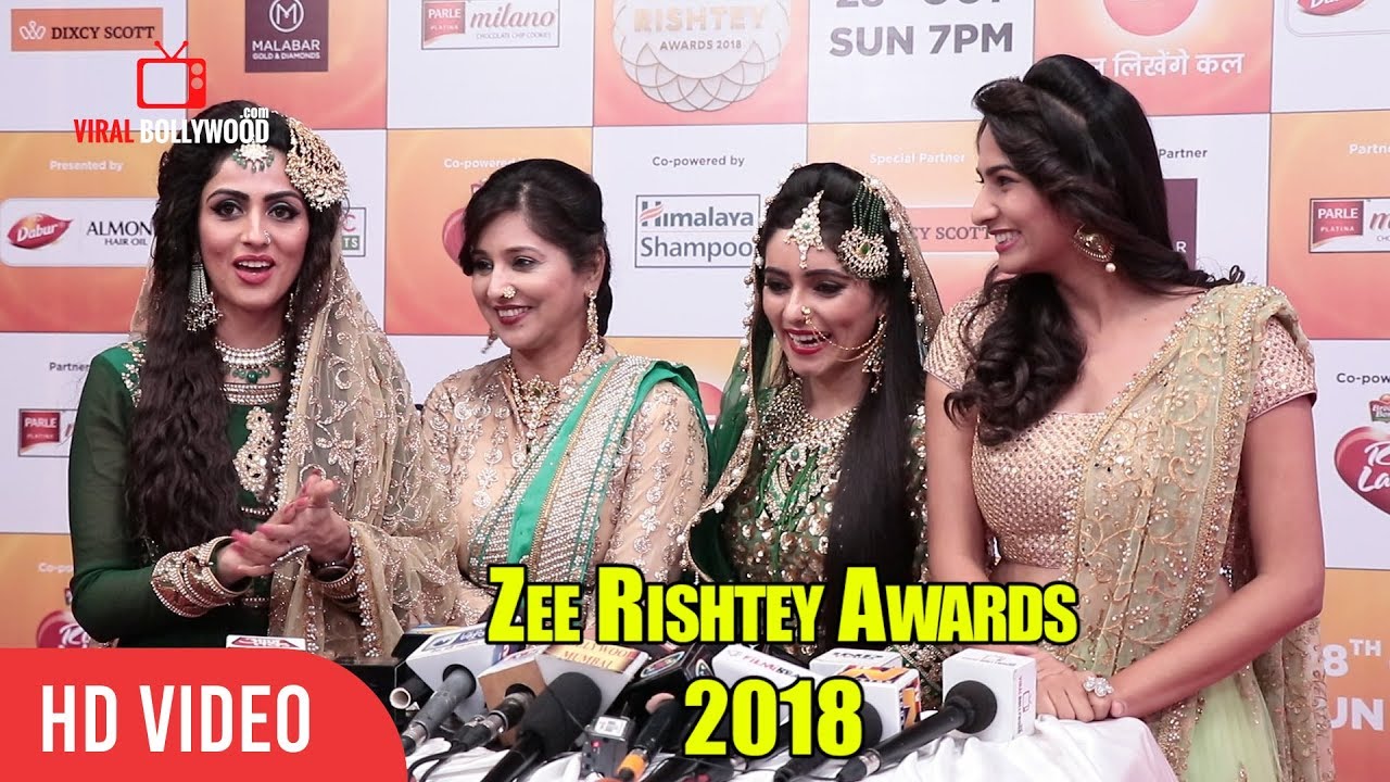 Monica khanna And Gunn Kansara At Zee Rishtey Awards 2018 | #ZeeAwards2018
