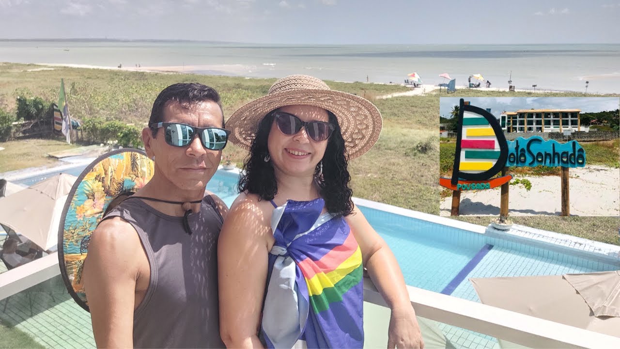 O TOUR DA POUSADA DOTÔ SONHADÔ BEACH em Ponta de Pedras - Goiana/PE #goiana #pousadadotosonhado