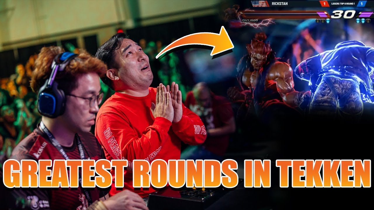 ТОП-10 ЛУЧШИХ РАУНДОВ В ИСТОРИИ TEKKEN