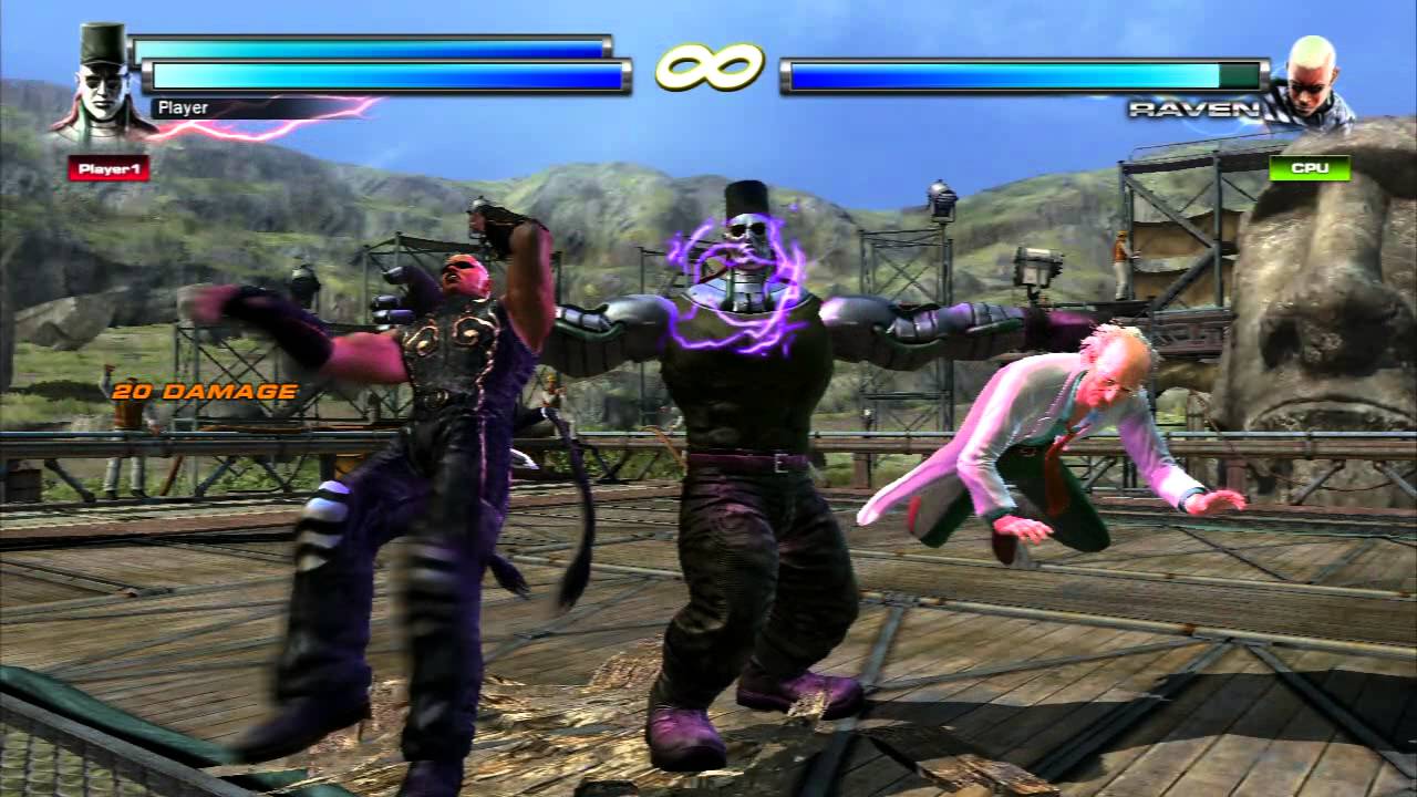 Tekken Tag Tournament 2: Dr Bosconovitch + Prototype Jack Tag Throw
