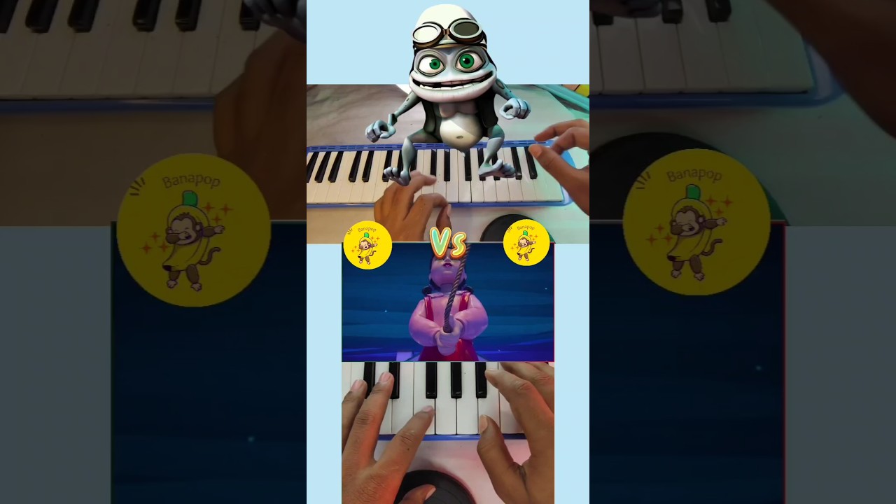 Crazy Frog V's Squid Game 3 Jump ROPE Song - On A Melodica 