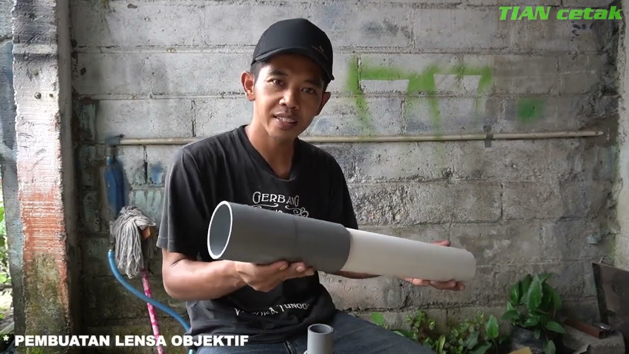 MEMBUAT TEROPONG BINTANG  TELESKOP Lensa bekas fotocopy (Part 1   Bagian Lensa Objektif)
