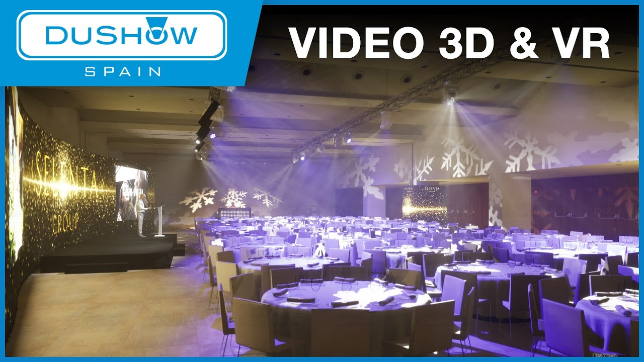 3D and VR for events | DUSHOW video