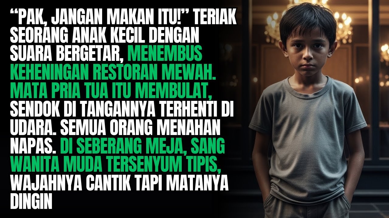 Jangan Makan Itu, Pak! Anak Gelandangan Menyelamatkan Nyawa Miliarder…