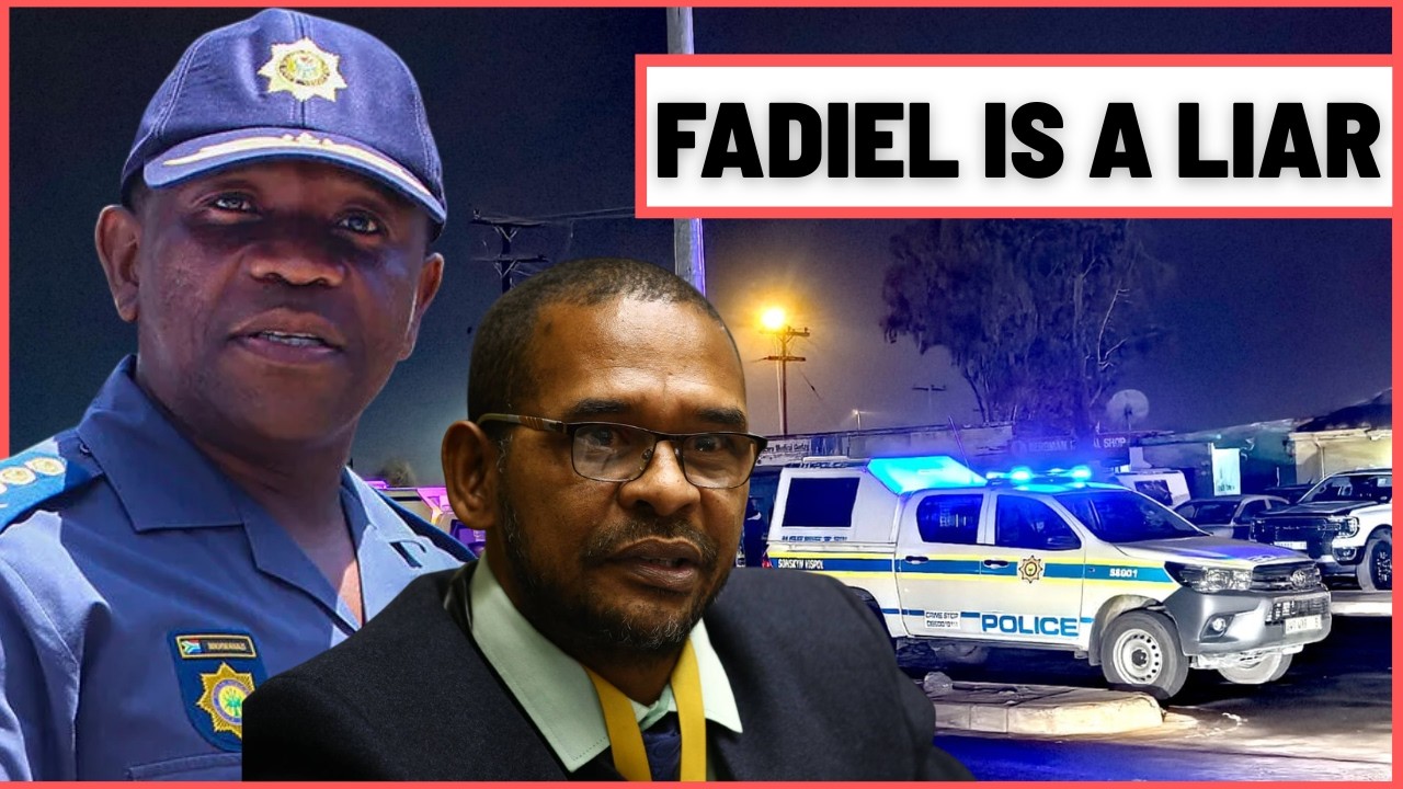 LIVE: Mkhwanazi Brutally Humiliates Fadiel Adams – No Mercy Shown