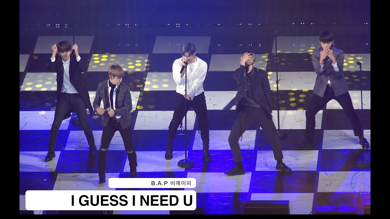 B.A.P 비에이피[4K 직캠]I GUESS I NEED U@1130 Rock Music