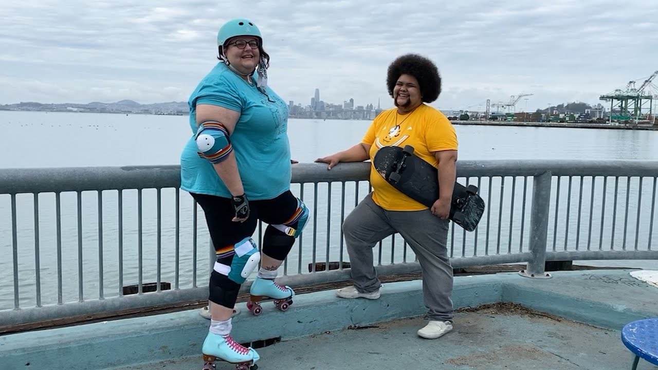 Plus-size skater creates skate club to promote inclusivity of all sizes within the community