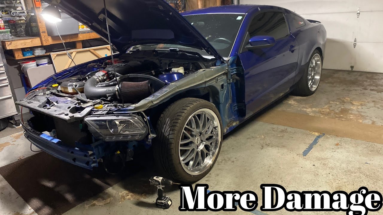 Rebuilding my Wrecked Coyote Mustang: SVE Series 3 Wheels & Suspension!