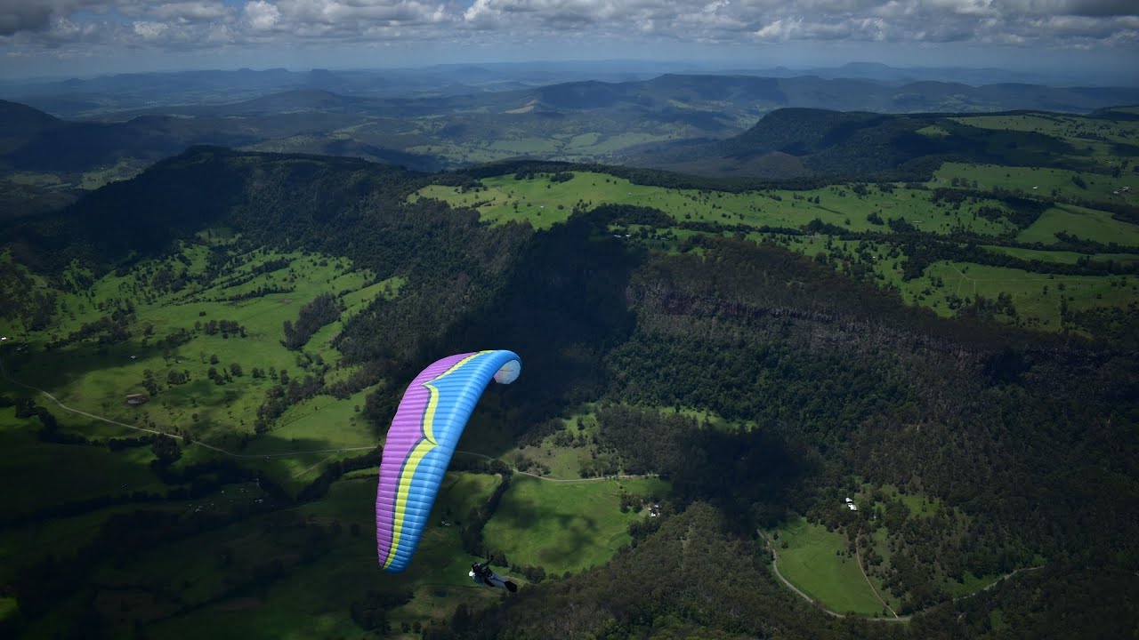 Killarney paragliding meet 2021 Australia day weekend