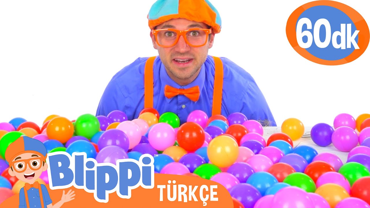 BLIPPI ile RENKLERİ ÖĞREN | Blippi Türkçe - Çocuklar için Eğitici Videolar