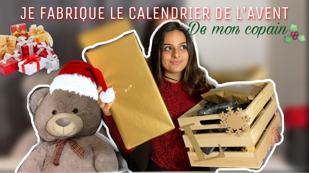 JE FABRIQUE LE CALENDRIER DE L'AVENT DE MON COPAIN !🌟