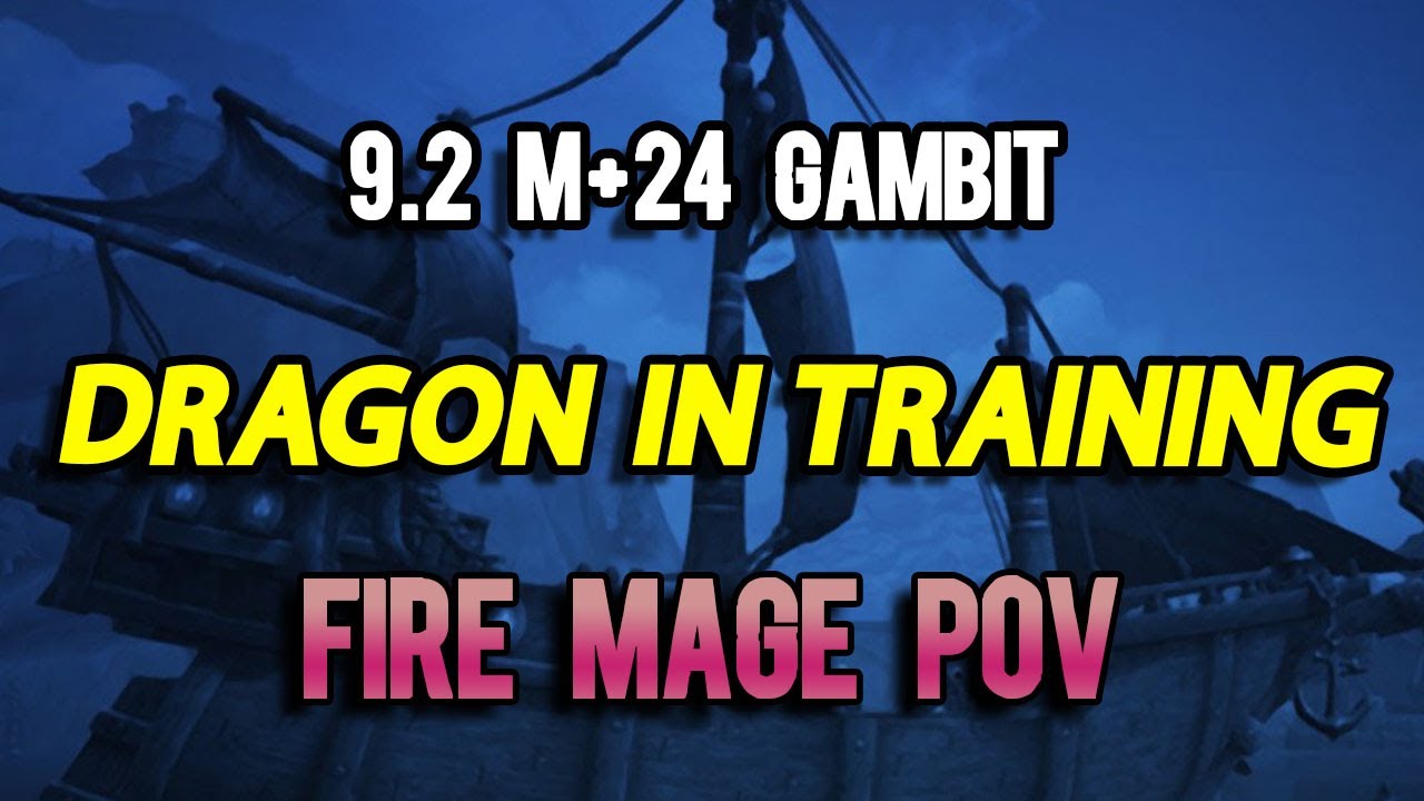 PATCH 9.2 M+ 24 GAMBIT SKB FIRE MAGE DPS MYTHIC PLUS POV!!