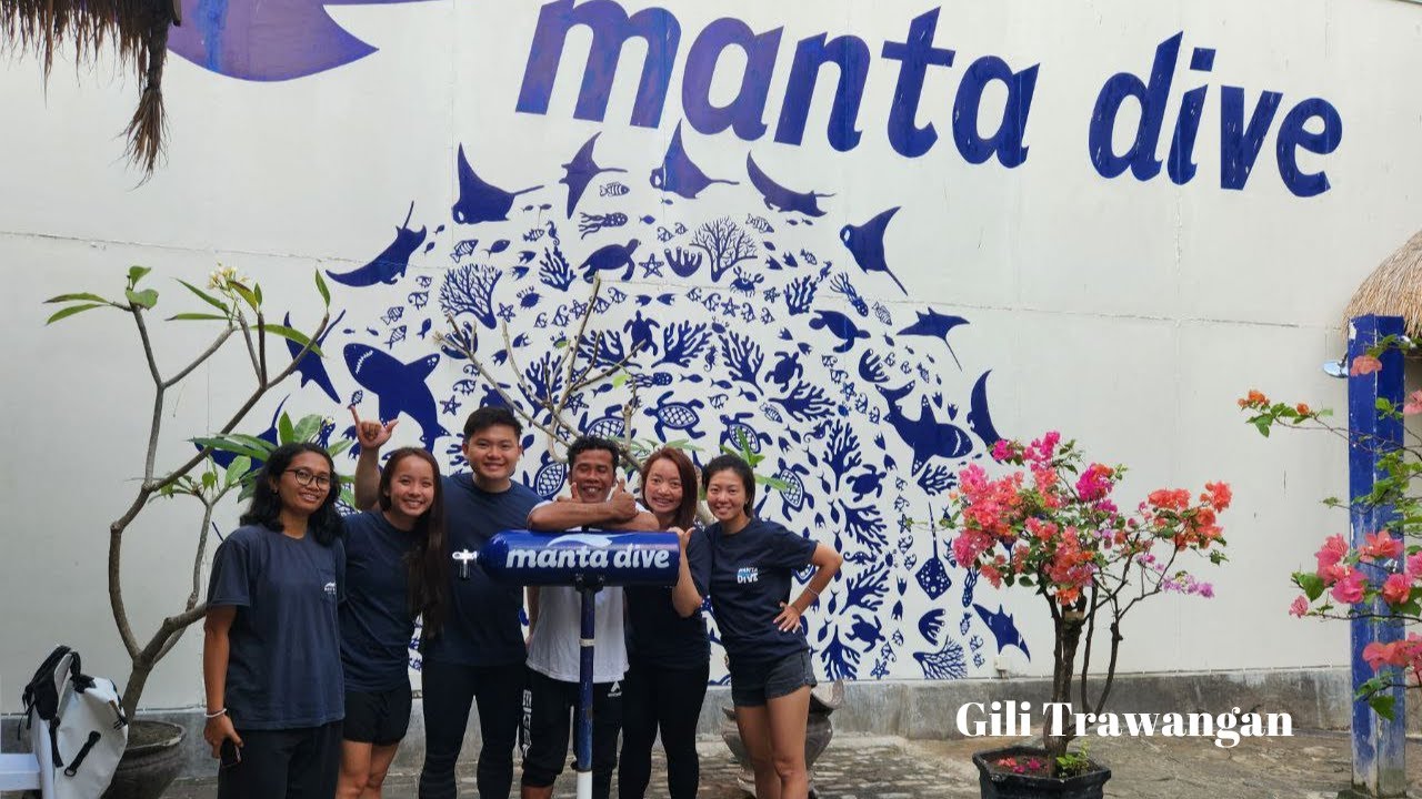 GILI TRAWANGAN LOMBOK ADVANCED OPEN WATER DIVE