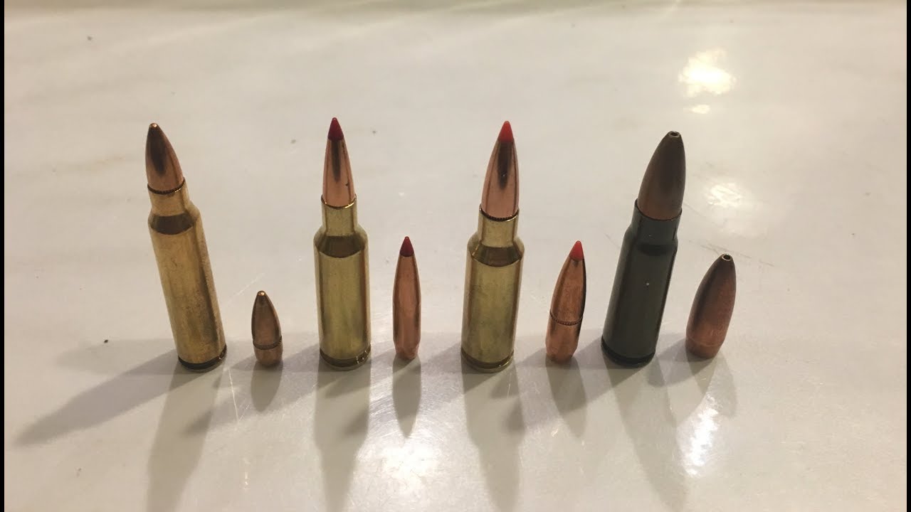 5.56 vs .224 Valkyrie vs 6.5 Grendel vs 7.62 x 39
