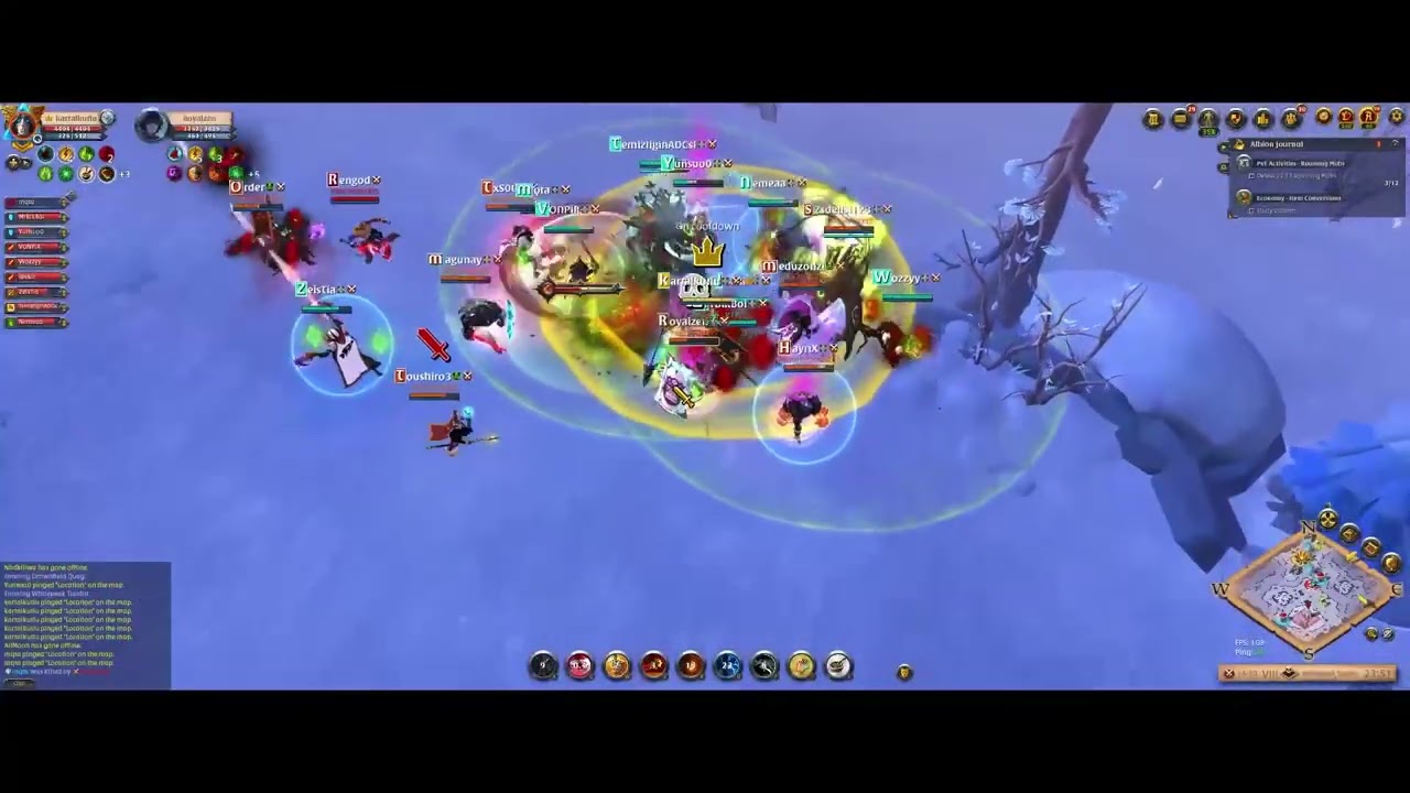 VİP T8 vs T9 Gear Roam Fight