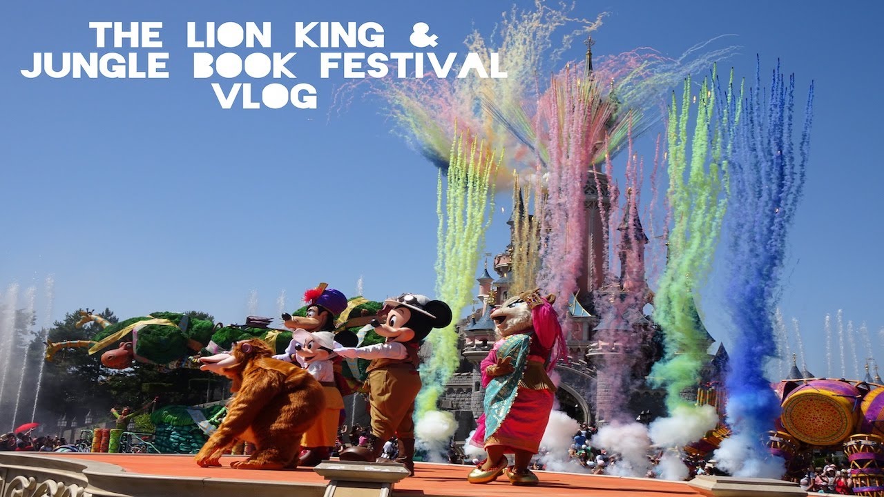 the Lion King and Jungle Festival I Disneyland Paris Vlog