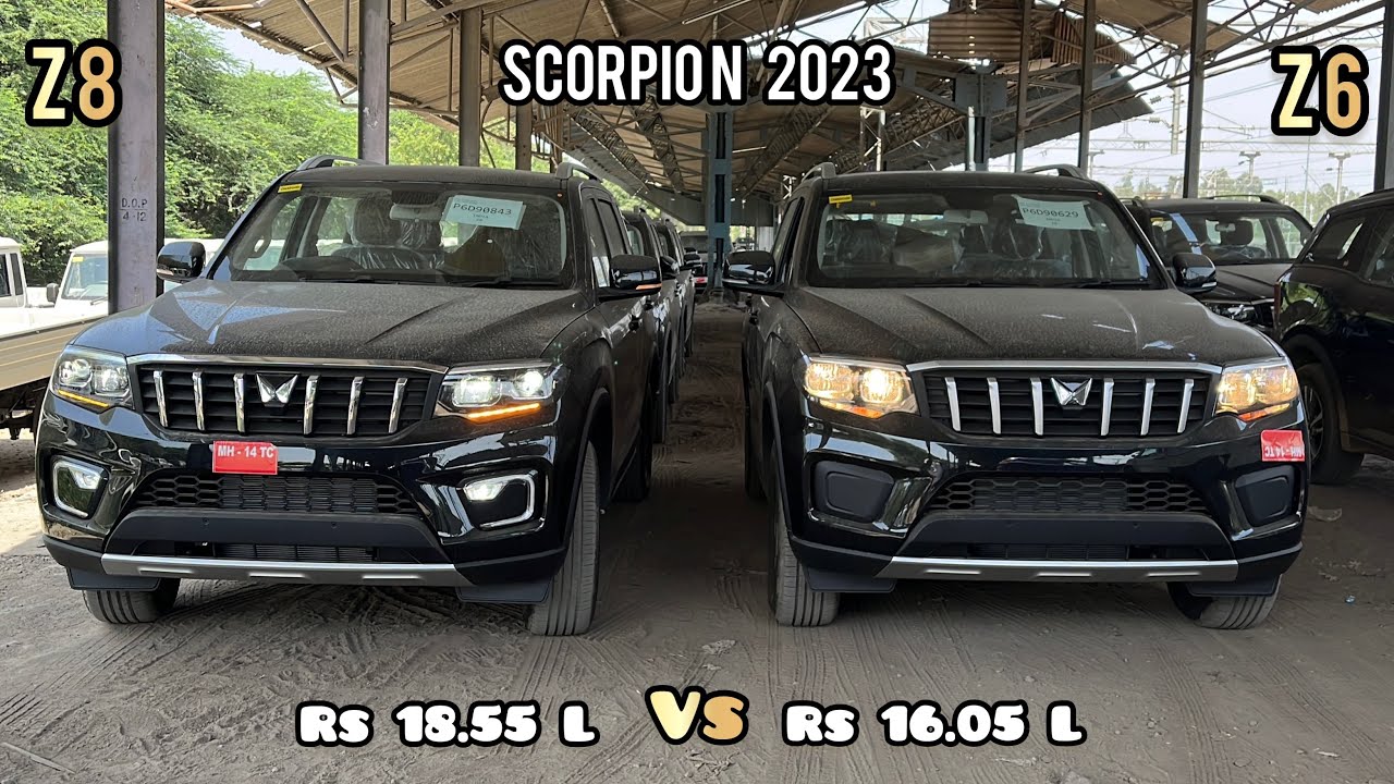 New Mahindra ScorpioN z6 vs z8 🔥 Rs 2.50L Price Difference - Which one should you invest in 2023?