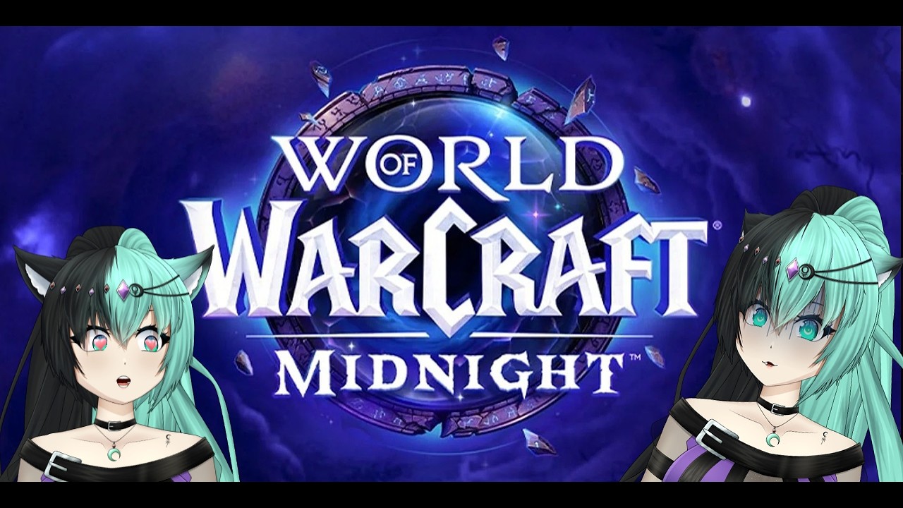 ☽&deg;&bull;. Vtuber im WoW Midnight fieber Q_Q