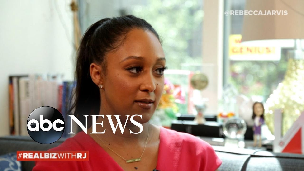 Tamera Mowry on Real Biz with Rebecca Jarvis