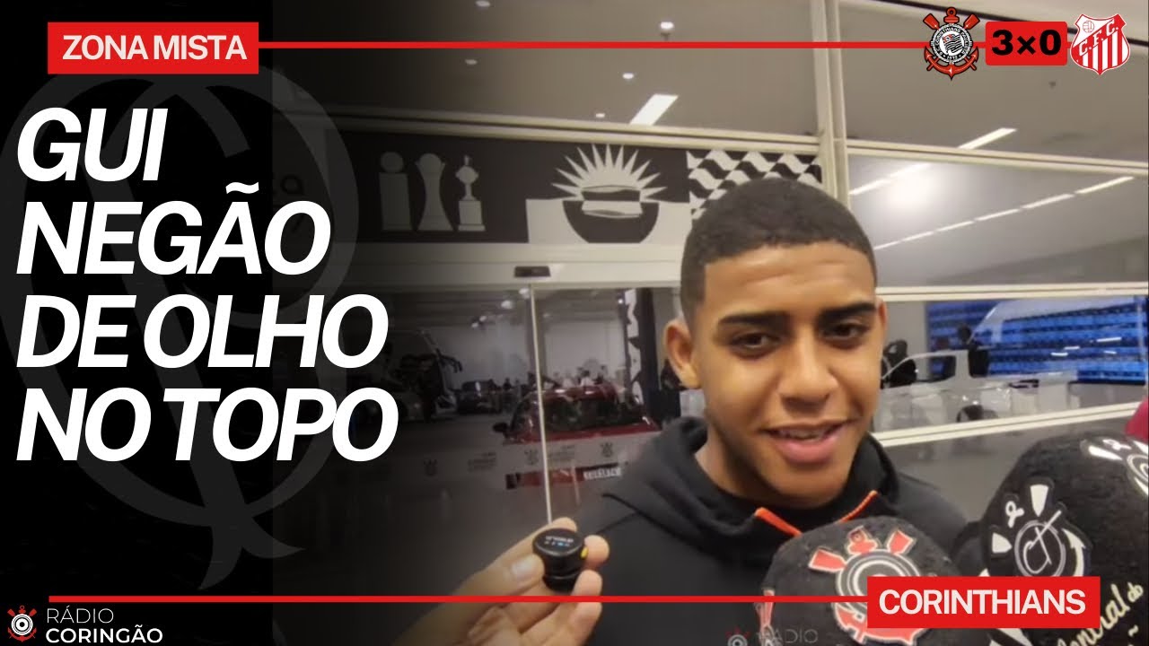 Gui Negão almeja estar entre maiores vendas do Corinthians 