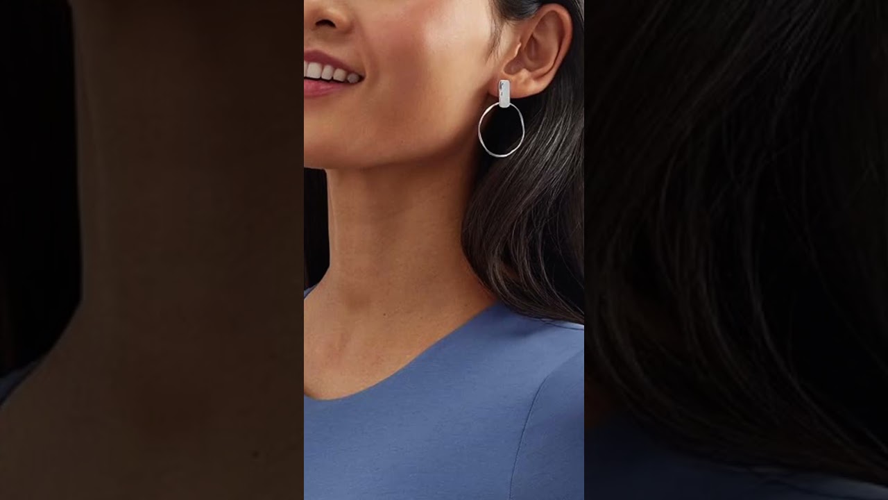 Silpada 'Endless Summer' Drop Earrings in Sterling Silver.     