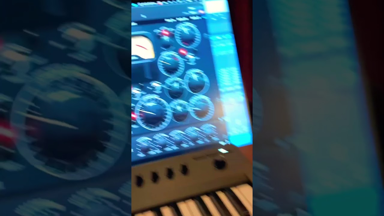 Playing drums for Ricky Montgomery producer in LA studio #2 with plug in settings! #rickymontgomery