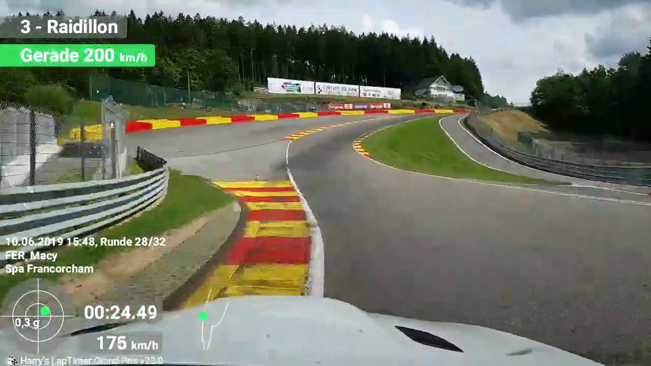 My fastest Lap at Public Driving Experience | Circuit of Spa-Francorchamps