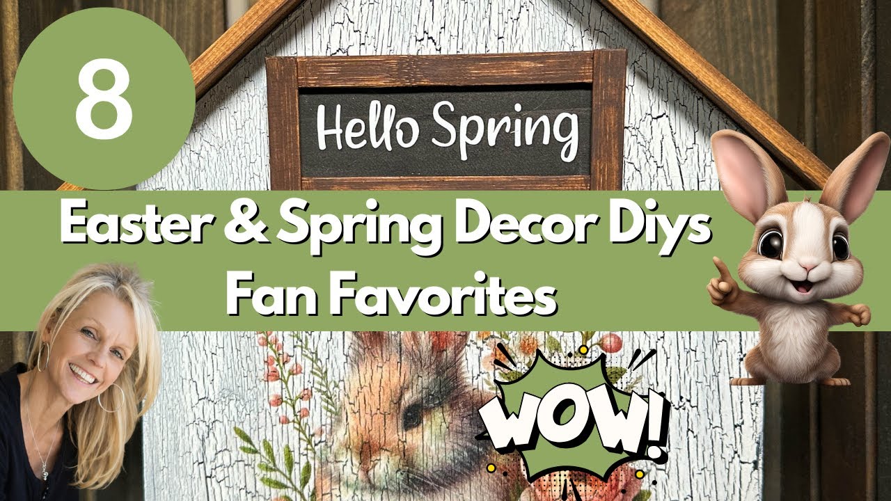 Spring and Easter DIY Decor Ideas to Brighten Your Home