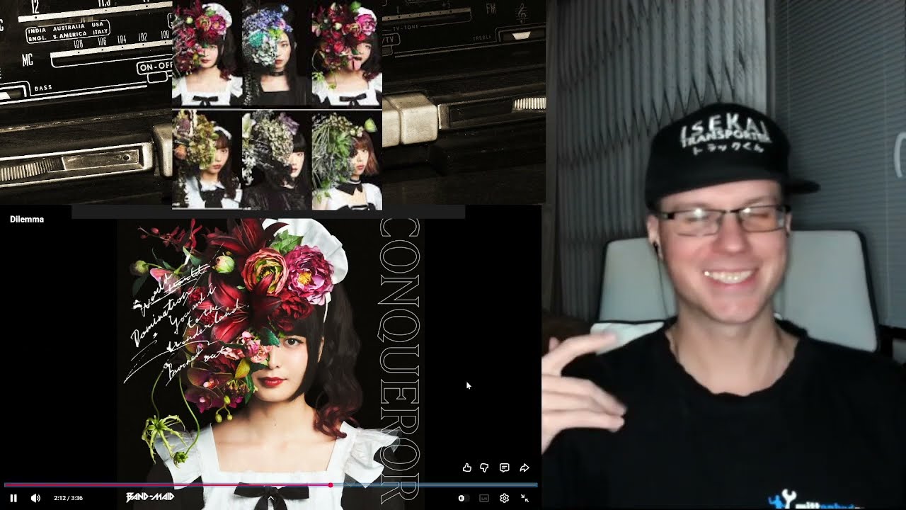 Reaction - BAND-MAID - Dilemma - album『CONQUEROR』