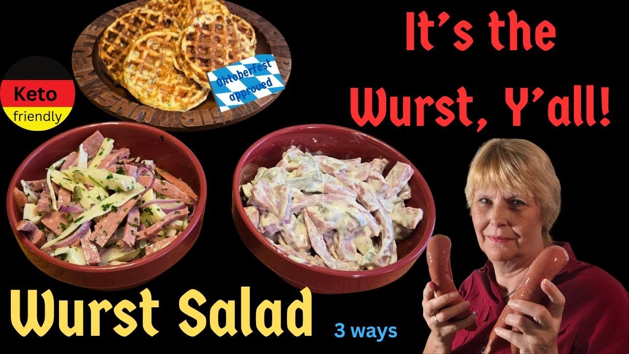 Wurstsalad 3 ways   Oktoberfest approved