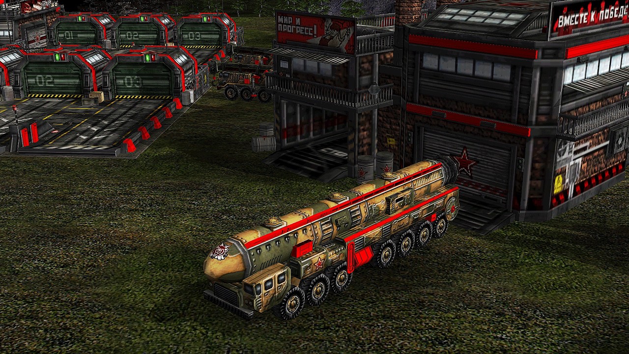 Ядерная бомба России против двух Соединенных Штатов - Command & Conquer Generals Project X Финаль...