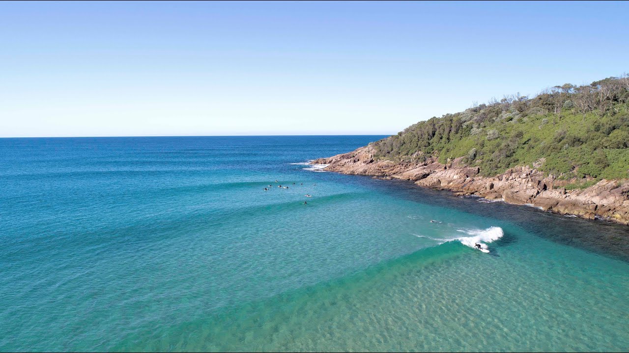 Surfing mother natures wave pool