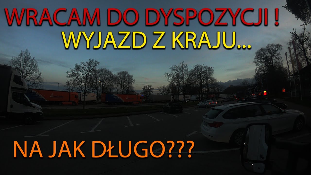 MT & Busem po Europie #27 | WRACAM DO DYSPOZYCJI | WYJAZD Z KRAJU | NA JAK DŁUGO ?