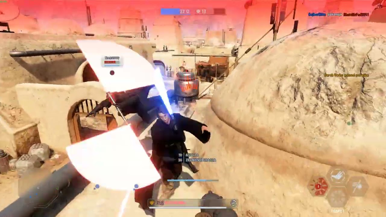 Star Wars Battlefront 2 Rakowy Gejplej Bohaterowie i Złoczyńcy #345 thx maul