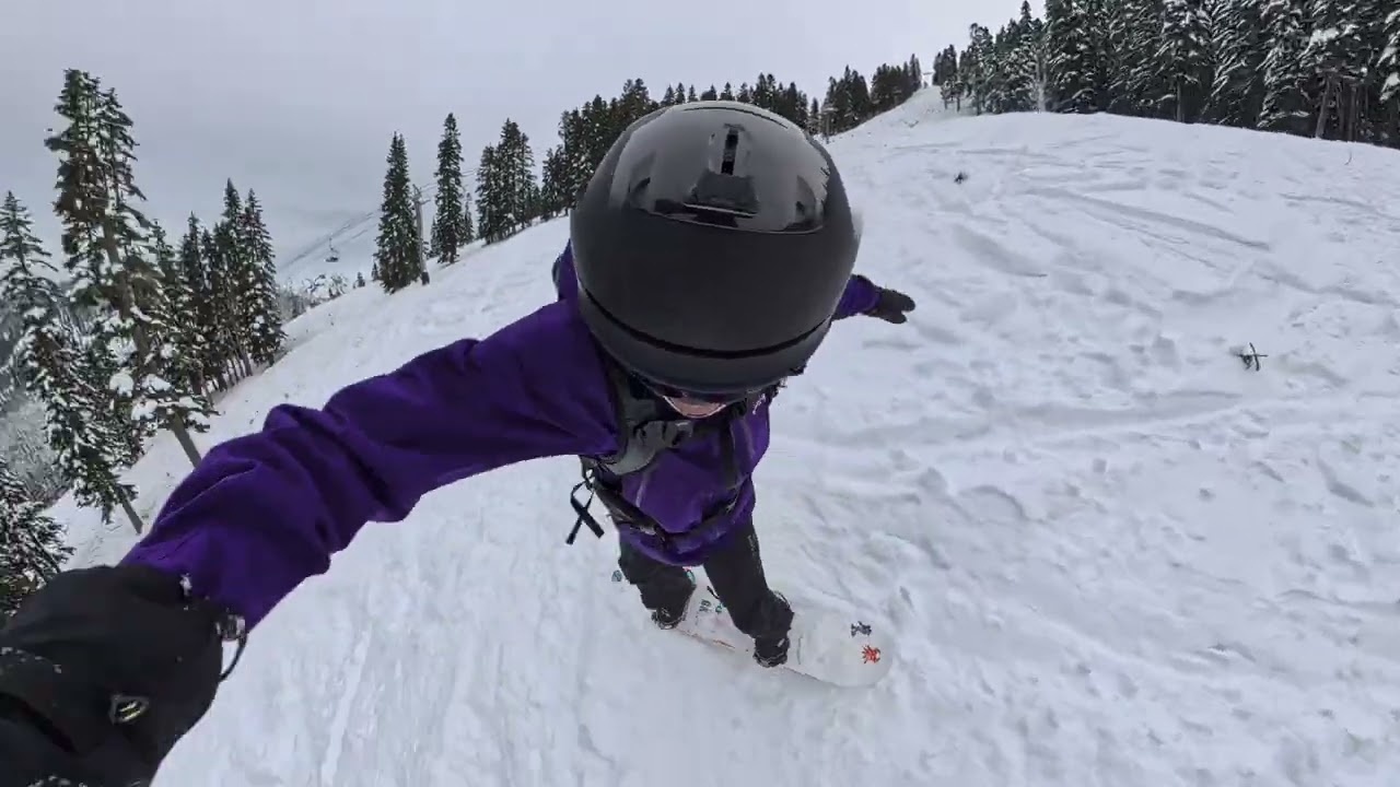 25/26 Day 07 Run 02 Stevens Pass Snowboarding January